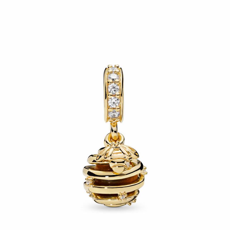 PANDORA Shine™ Sweet As Honey Dangle Charm Gold Egypt CM7304265